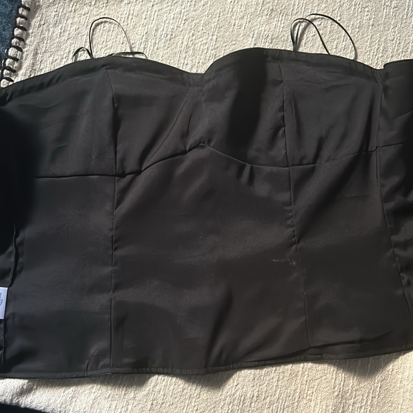 Anthropologie (NWT) Lined Bustier - Sz X-Large 50% Polyurethane 50% Cotton - Picture 7 of 9